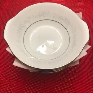 Noritake Cumberland Soup Bowls - set of 3